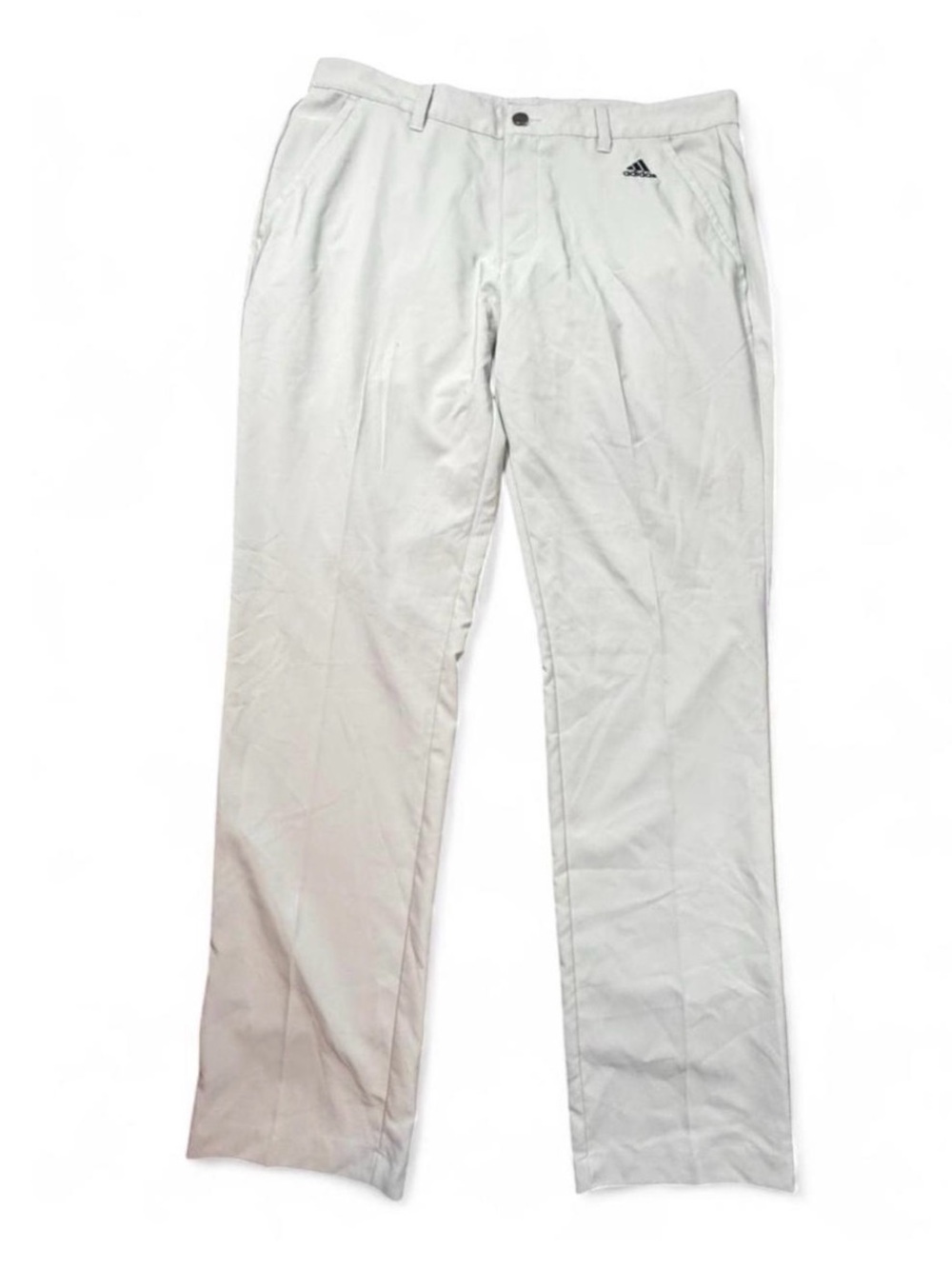 Adidas Golf Pants Men's 34x32 White Performance Golf Club Pants